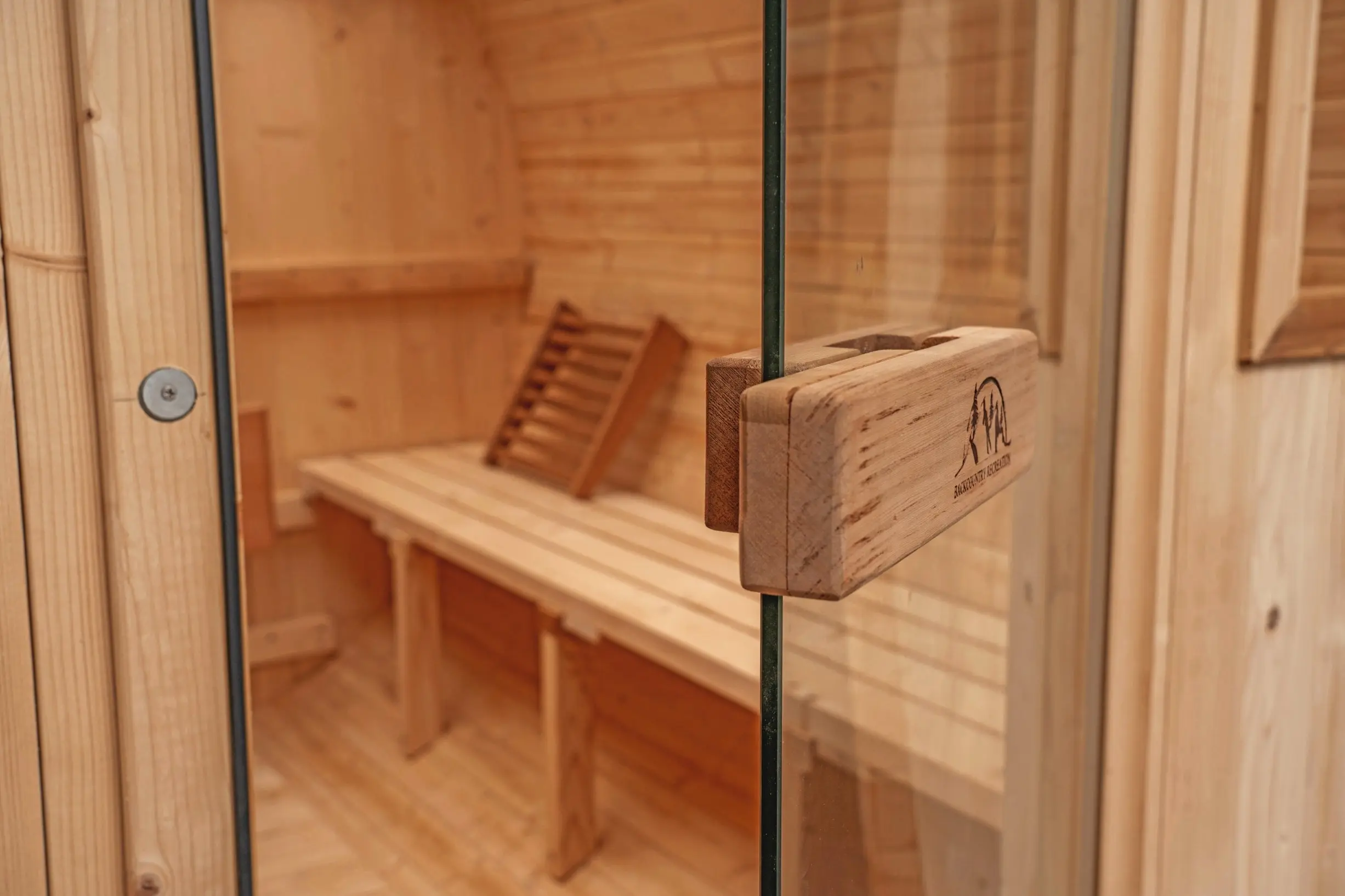 8 FT Classic Thermowood Barrel Sauna  - 6-8 Person - Image 16