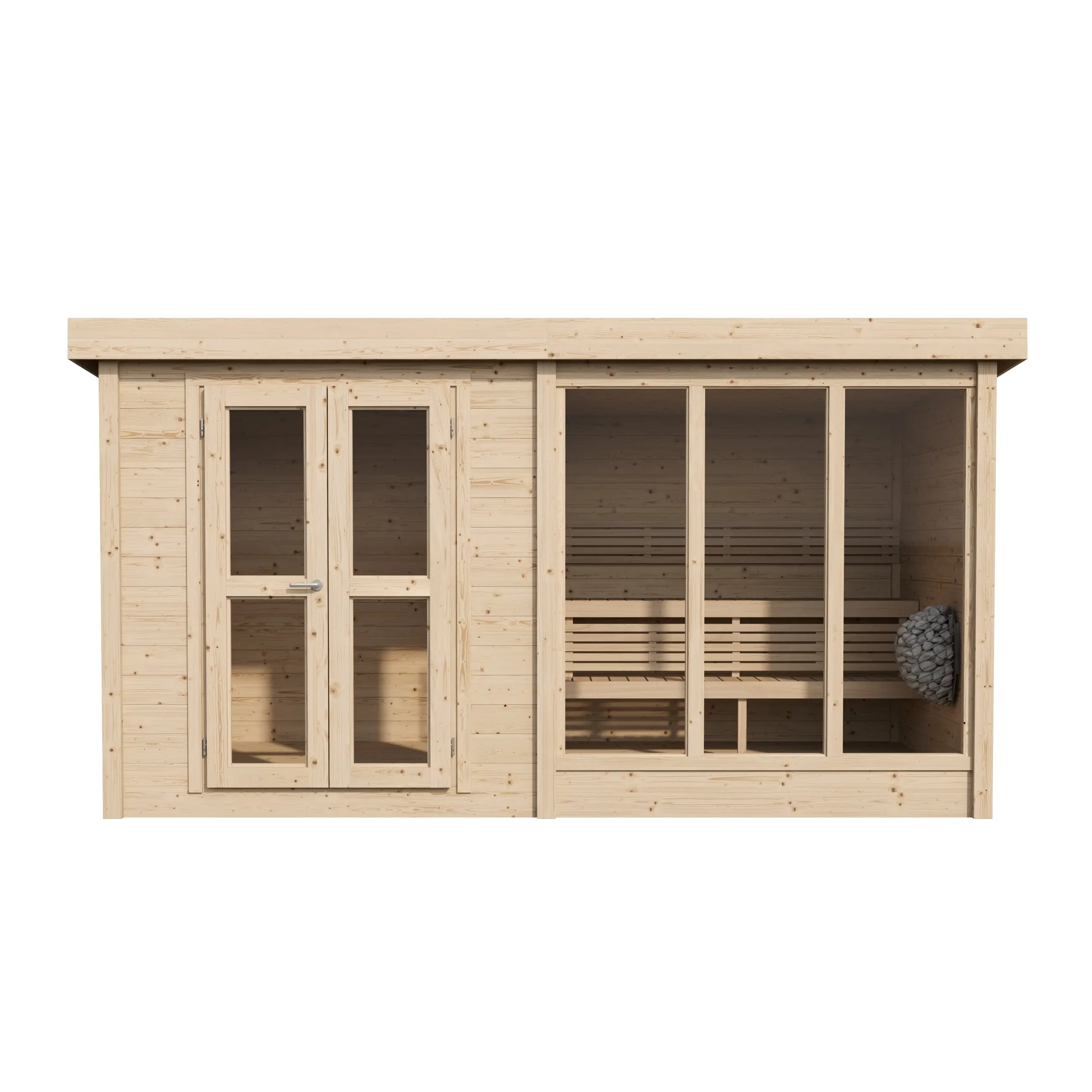 Terassi with Change Room- Modern Sauna - Image 3
