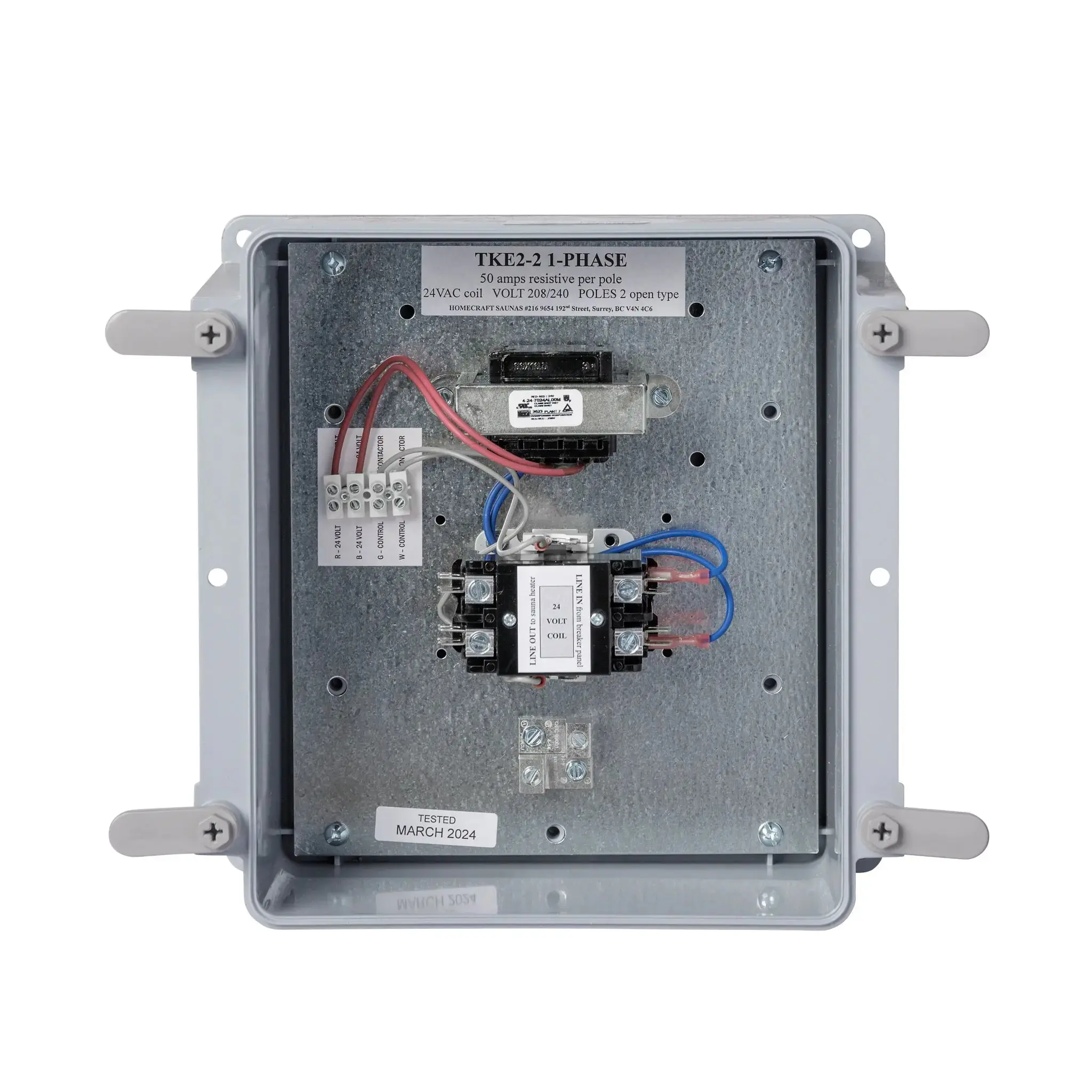 TKE02-2 Homecraft Outdoor Contactor Box w/ Wifi - Image 3