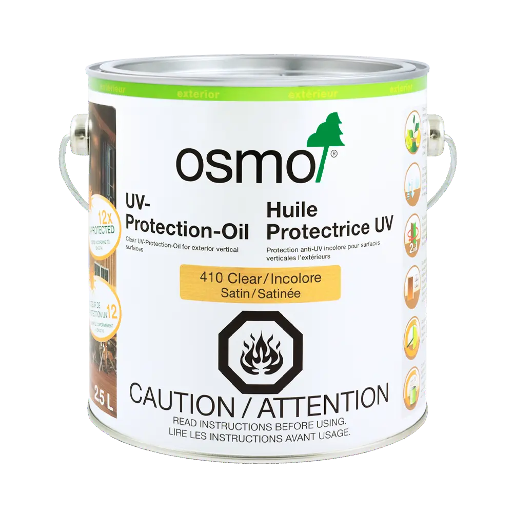 Osmo Exterior Sauna Stain - UV Protection Oil Clear 2.5L